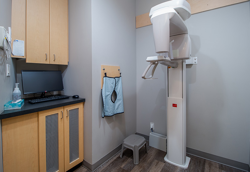 panoramic x-ray machine at uplands